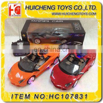 6 channel children's hight speed 1:12 remote control rechargeable toy car for sale