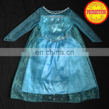 STOCK frozen elsa dress cosplay costume in frozen KC-0032