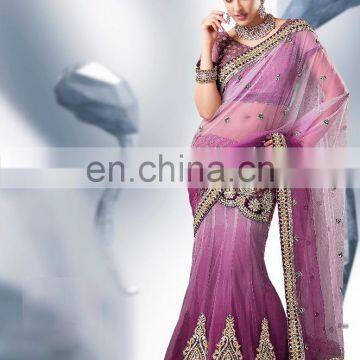 Designer Partywear Embroidery Saree