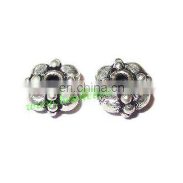 Silver Plated Spacers, size: 4x7mm, weight: 0.89 grams. BMSPSP002