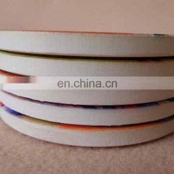 Custom Round Ceramic Coaster With Cork Back photo-5