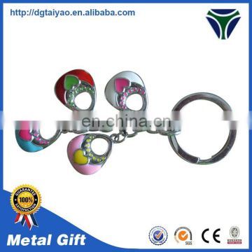 promotion custom helmet keychain