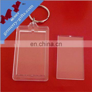 China supplier blank photo keychain wholesale