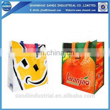 LOGO printed Laminated foldable polypropylene bag