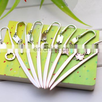 custom logo metal bookmarks word stamped blank metal bookmarks for books