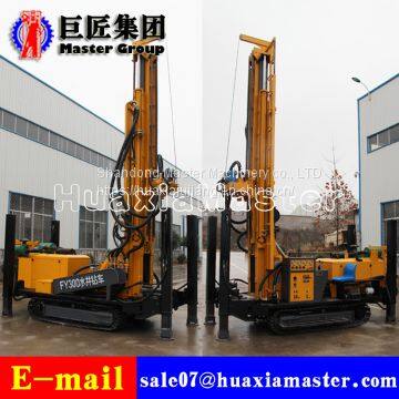 FY300 Crawler Pneumatic Water Well Drilling Rig / Crawler Mounted Water Well Drilling Machine Factory Direct Sale
