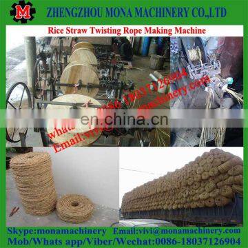 Diameter Adjustable Rice Straw Twisting Rope Making Machine For Sale photo-5