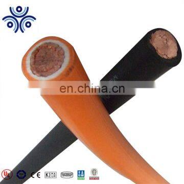 6AWG UL1276 flexible copper wire EPR insulation CPE sheath rubber cable