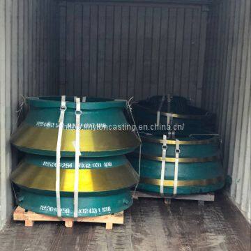 High Manganese Steel M18Cr2 Wear Component Parts Suit GP200 Cone Crusher photo-3