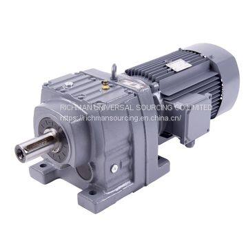 precision helical gearbox motor
