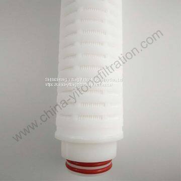 Glass Fiber Grape Wine Filter Machine Pleated Filter Cartridge