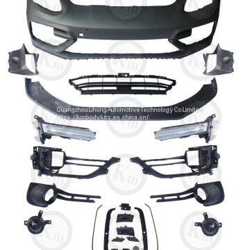 Km for 2017-up Panamera 971 Upgrade Turbo Front Bumper Facelift