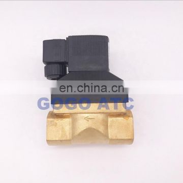 GOGO ATC 50bar high pressure high temperature solenoid valve 1 inch BSP 12V 24V DC AC220V Orifice 25mm NC 5404-08 brass valve