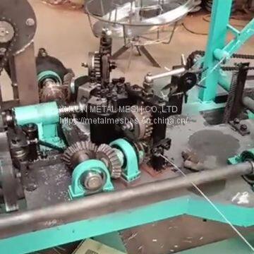 Automatic Barbed Wire Making Machine Production Capacity: 701-800 Kg/shift photo-3