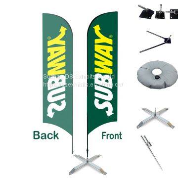 Teardrop Banner 2.8m Beach Banner Flag photo-5
