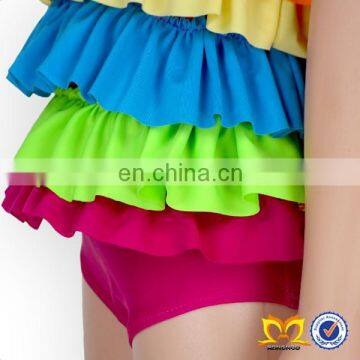 Baby Double Side One Piece Ruffle Swimsuit Kids Swimwear Beach Bathing Suit photo-4