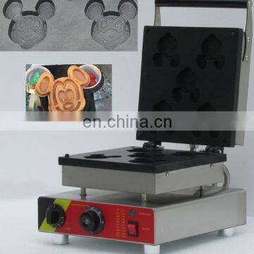 commercial waffle maker/mouse shape waffle making machine/waffle baking machine for sale Model NP-MK