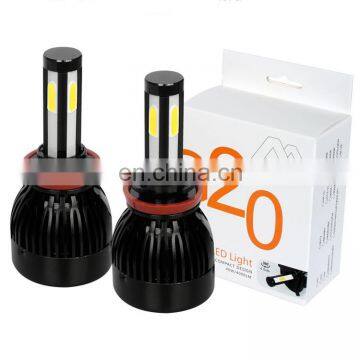 Auto Electrical System Lamp Car Accessories 4 Sides H4 H7 H13 9005 9006 Automotive 360 Brightest H11 Led Headlight Bulb