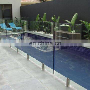 12mm Safety Balcony Fence Polished Laminated Tempered Glass