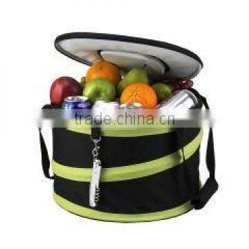 Pop-up Watertight and collapsible Cooler bag with bottle opener