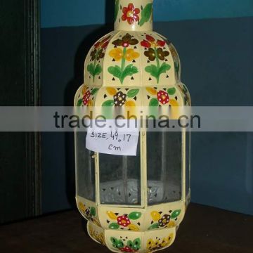 Unique T Lite Metal Garden Lantern