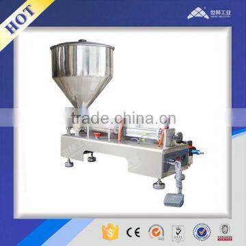 Semi automatic small container Paste and Liquid Filling Machine