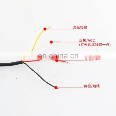 3 Function LED Rear Bumper Brake Light Rear Bumper Reflector Light Assembly Tail Light for Honda Civic 2020 photo-5