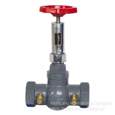 Mstnland CAST IRON INTERNAL THREAD GLOBE BALANCE VALVE