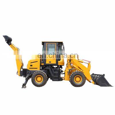 Backhoe Loader Mini small backhoe loader 4x4 backhoe loader wheel attachment with Price