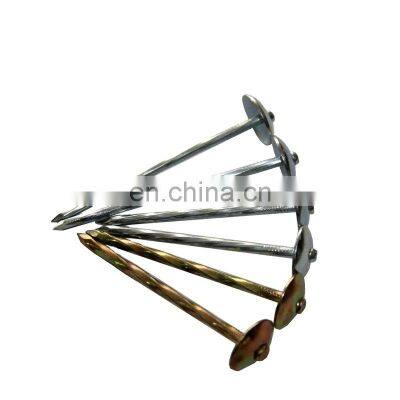 XINHAI Best quality twisted Shank Umbrella Head umbrella head roofing nail