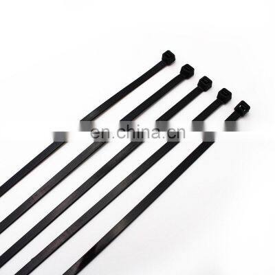 JZ High Performance Factory Wholesale Nylon Cable Tie/Pa66 Cable Ties/ Self-locking Zip Ties 3.6*180mm