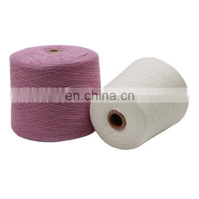 Wholesale 2/26 nm 100% pure wool worsted cashmere yarn for knitting