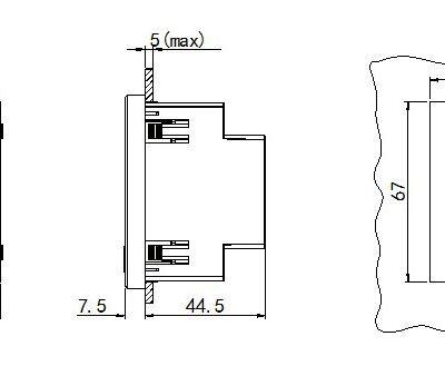 LNF53 LCD Display RS485 3 Phase Modbus Multifunction Energy Meter photo-4