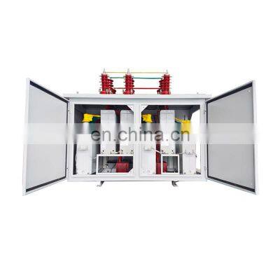 Fixed units or switched units pole-mounted capacitor banks to meet the varying load conditions