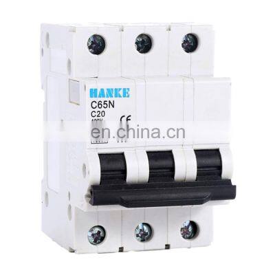 Miniature Circuit Breaker C65N C60N OEM & ODM Micro Mini Circuit Breaker MCB Overload Protection Breaker photo-3