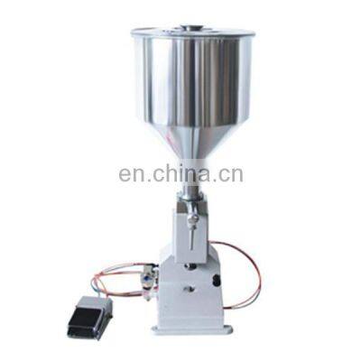 A02 5-50ml Semi Automatic Small Volume Pneumatic Small Bottle Paste Liquid Filling Machine