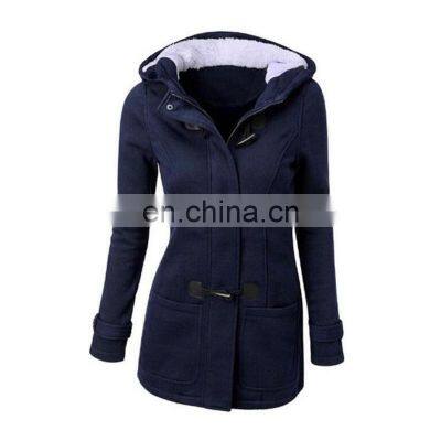 Factory Custom Women's Spring and Autumn Long-sleeved Casual Sports Hooded Zipper Start Sweater Jacket Women S-5XL photo-4
