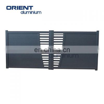 Modern Design Sliding Gate For Home And Garden Motorized Automatic Aluminium Main Gate Designs