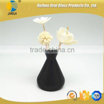 High Quality Aroma Diffuser Glass Bottle With Black Painting Effect