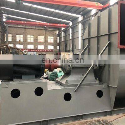 High Volume High Temperature Industrial Hot Air Blower Induced Draft Boiler Fan For Dust Removal photo-3