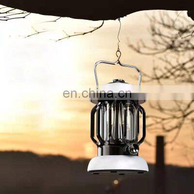 2022 Satisfying Atmosphere Outdoor Retro Rechargeable Small LED Decorations Multifunctional Camping Lamp photo-3