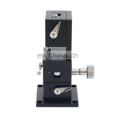LWD4040 XYZ 40x40mm Trimming Platform Dovetail Manual Sliding Table For CCD Position Lab Optical photo-4