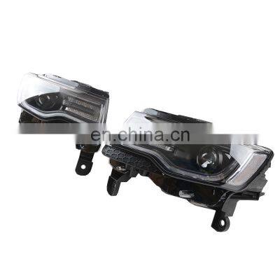 Offroad 4x4 Auto Part HID Headlight With White Side for Jeep Grand Cherokee 14-16 Headlamps photo-3