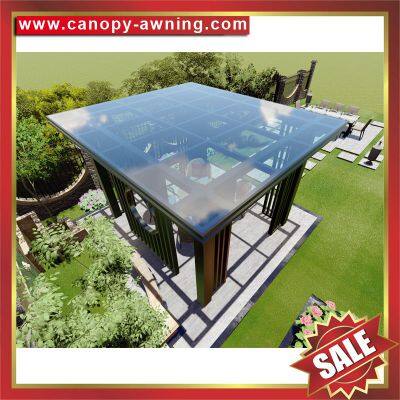 Beautiful Outdoor Park Garden Aluminum Alu Gazebo Pavilion Pagoda Shelter Canopy Awning Manufacturer China photo-2