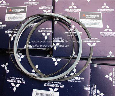 Запчасти для дизельного двигателя Mitsubishi S12N. Колец поршня Mitsubishi S6N 37117-04020 37117-04012