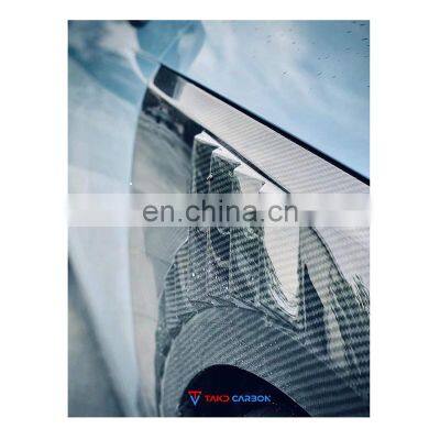 TAKD Brand Factory Sell High Quality Auto Parts Accessories Carbon Fiber Mudguard Front Fender For AUDI A4 S4 B9.5