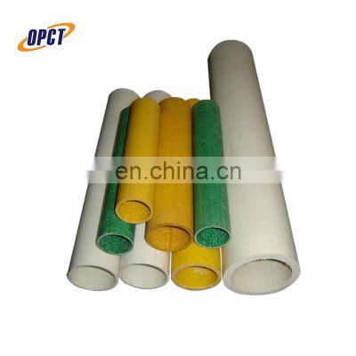 Composite fiberglass plastic pultruded profile round hollow tube