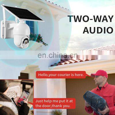 4G SIM CARD Network Solar Power 1080P Video Recoder Surveillance Wireless H.265 Wifi Cctv Outdoor Battery Camera PTZ IP Camera photo-5