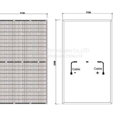 500W Mono Solar Panel With 132 Pieces Solar Cells photo-2