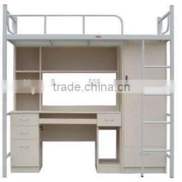 (DL-B1) Black School Furniture Dormitory Used Metal Single Bed/ Iron Bed/ Army Metal Bed photo-5